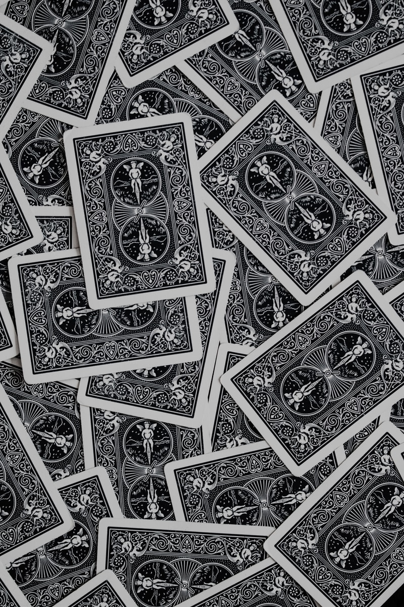 white and blue floral textile